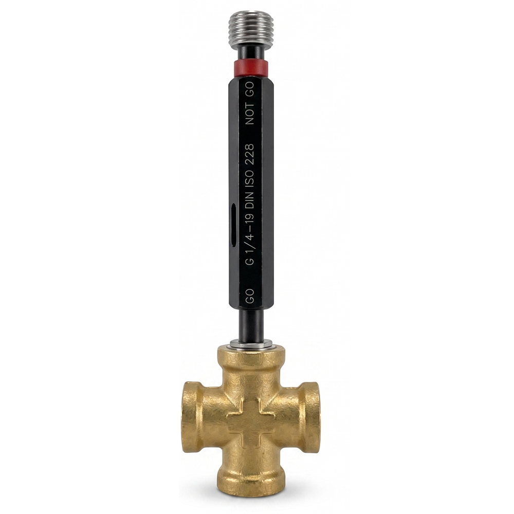 Brass four way cross fittings
